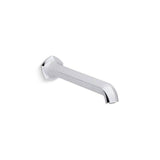 Kohler - Occasion Wall-mount bath spout with Straight design, 12'' - Polished Chrome
