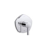 Kohler - Occasion Rite-Temp valve trim with lever handle - Polished Chrome