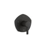Kohler - Occasion Rite-Temp valve trim with lever handle - Matte Black
