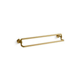 Kohler - Occasion 24'' double towel bar - Vibrant Brushed Moderne Brass