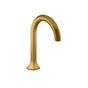 Kohler - Occasion Deck-mount bath spout with Cane design - Vibrant Brushed Moderne Brass
