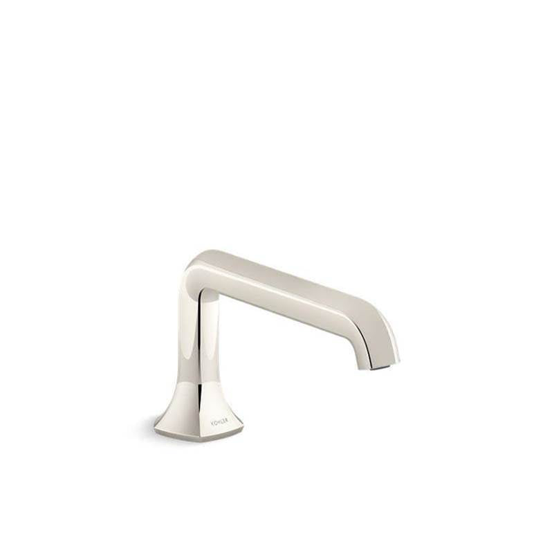 Kohler - Occasion Deck-mount bath spout with Straight design - Vibrant Polished Nickel