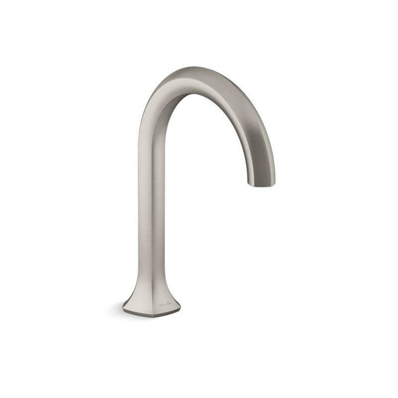 Kohler - Occasion Deck-mount bath spout with Cane design - Vibrant Brushed Nickel