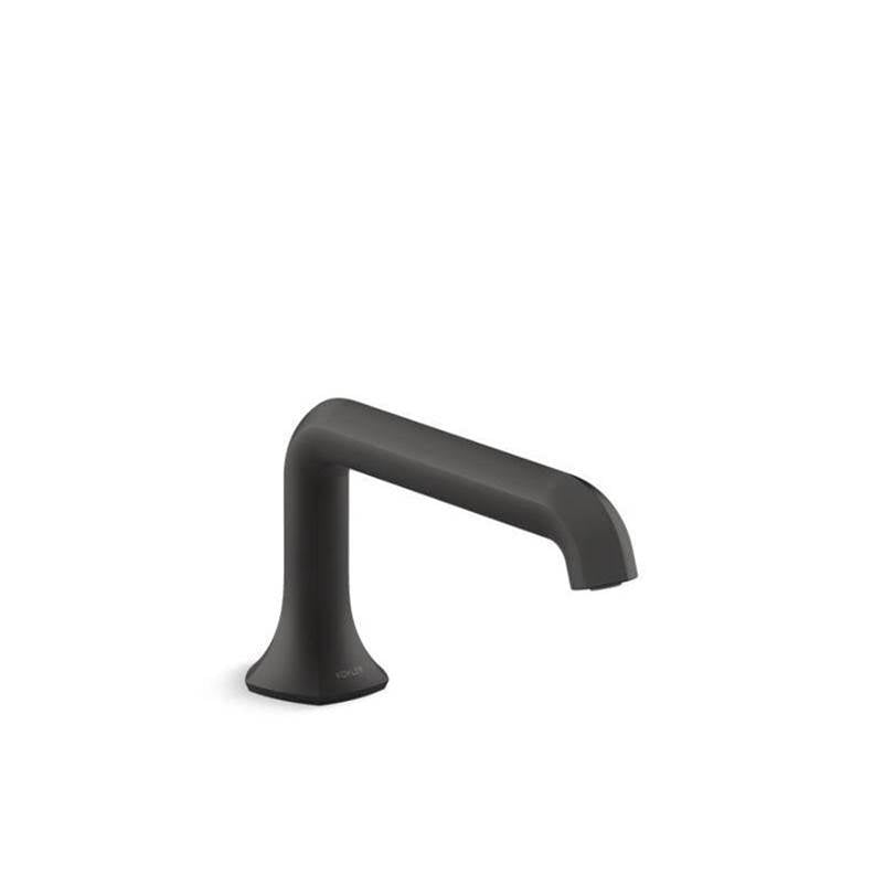 Kohler - Occasion Deck-mount bath spout with Straight design - Matte Black