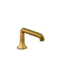 Kohler - Occasion Deck-mount bath spout with Straight design - Vibrant Brushed Moderne Brass