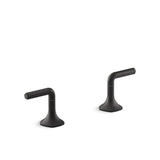 Kohler - Occasion Deck-mount bath faucet handles with Lever design - Matte Black