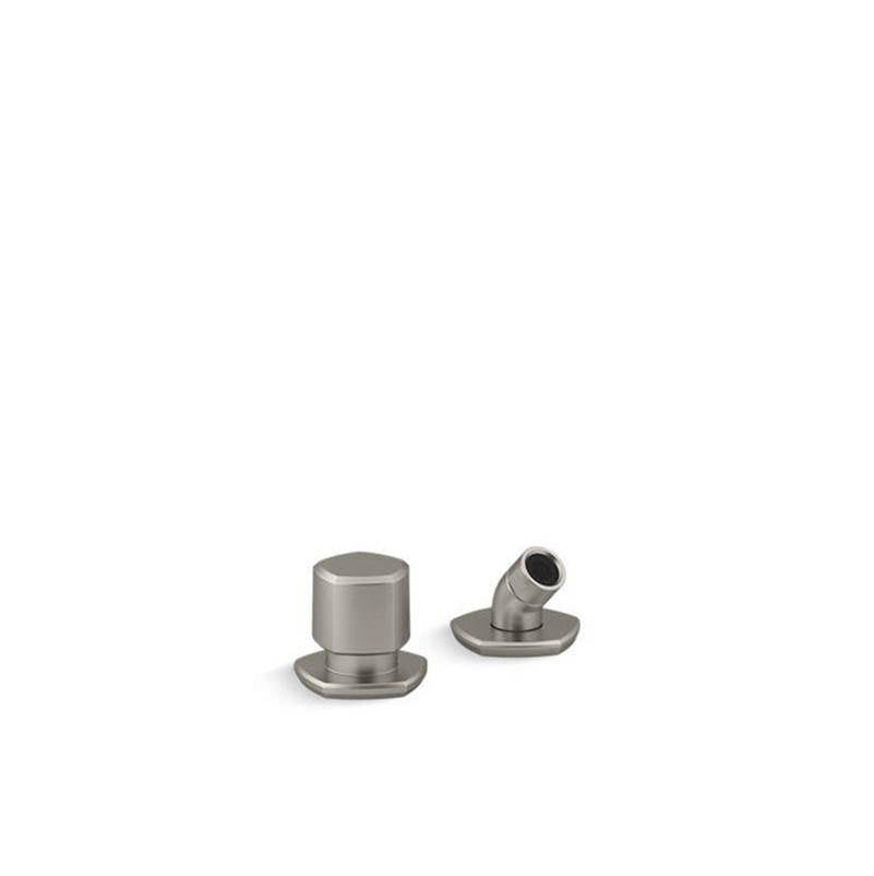 Kohler - Occasion Deck-mount handshower holder and two-way diverter valve - Vibrant Brushed Nickel