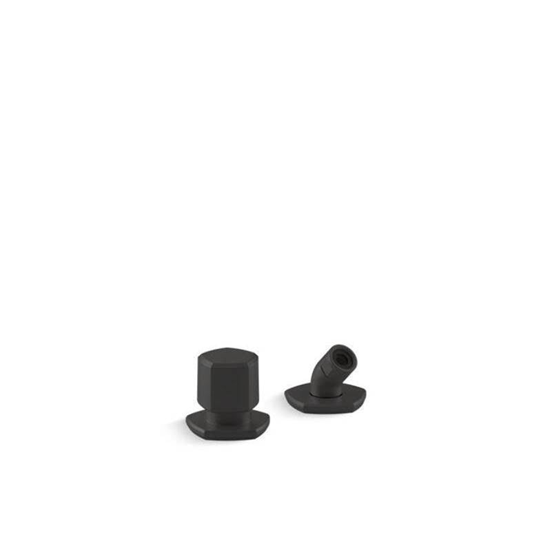 Kohler - Occasion Deck-mount handshower holder and two-way diverter valve - Matte Black