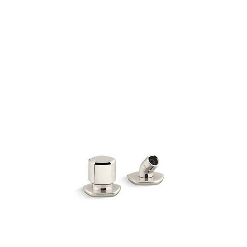 Kohler - Occasion Deck-mount handshower holder and two-way diverter valve - Vibrant Polished Nickel