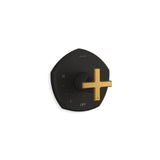 Kohler - Occasion Rite-Temp valve trim with cross handle - Matte Black with Brushed Moderne Brass