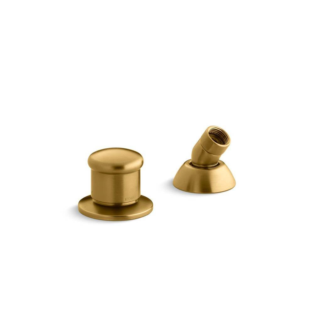Kohler - Two-way diverter valve and handshower hose guide - Vibrant Brushed Moderne Brass