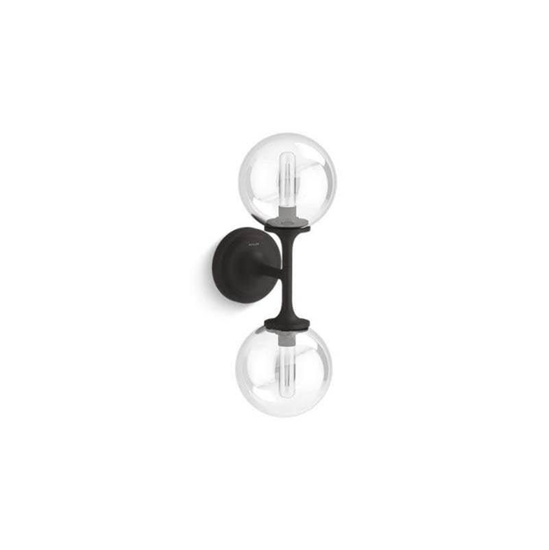 Kohler - BelleraE Two-light sconce - Matte Black