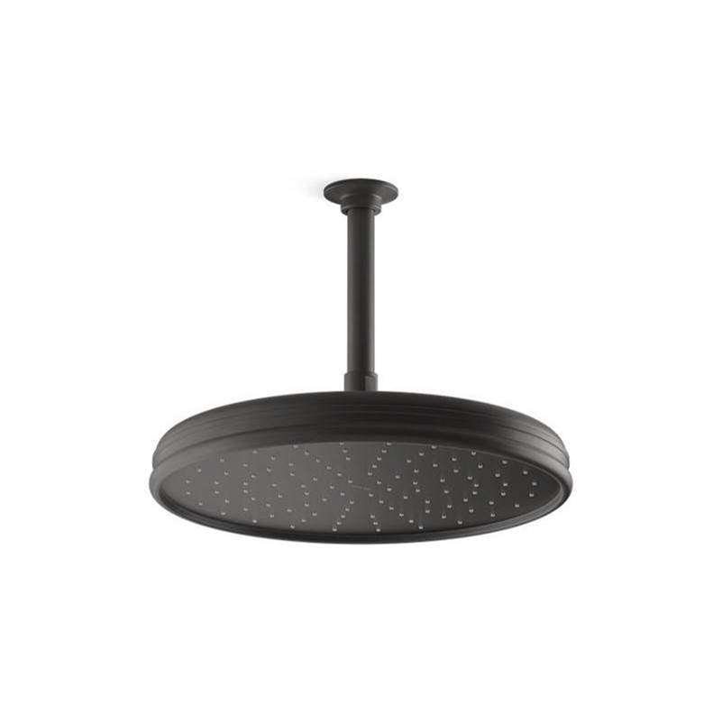 Kohler - Traditional 12'' single-function rainhead, 2.5 gpm - Matte Black