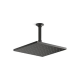 Kohler - Contemporary Square 10'' single-function rainhead, 1.75 gpm - Matte Black