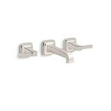 Kohler - Riff Wall-mount bathroom sink faucet trim, 1.2 gpm - Vibrant Polished Nickel