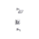 Kohler - Riff Rite-Temp bath and shower trim kit, 1.75 gpm - Polished Chrome