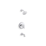 Kohler - Bellera Rite-Temp bath and shower trim kit, 1.75 gpm - Polished Chrome