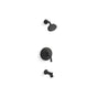 Kohler - Simplice Rite-Temp bath and shower trim kit, 1.75 gpm - Matte Black