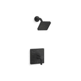 Kohler - Venza Rite-Temp shower trim kit, 1.75 gpm - Matte Black