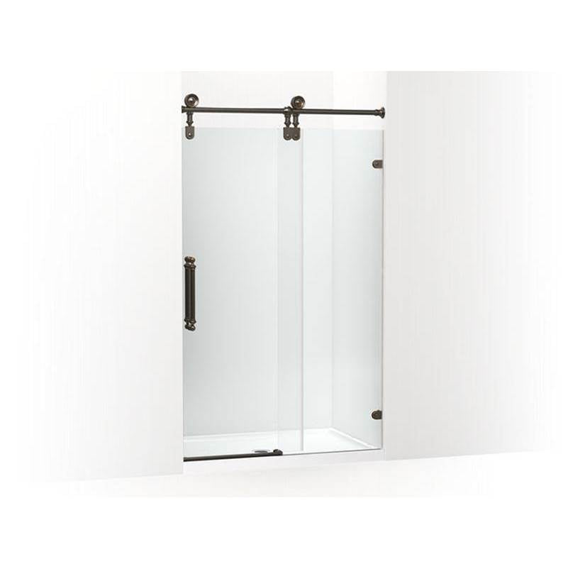 Kohler - ArtifactsE 80-7/8'' H sliding shower door with 3/8''-thick glass - Oil Rubbed Bronze