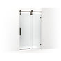 Kohler - ArtifactsE 80-7/8'' H sliding shower door with 3/8''-thick glass - Oil Rubbed Bronze