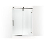 Kohler - ArtifactsE 80-7/8'' H sliding shower door with 3/8''-thick glass - Oil Rubbed Bronze
