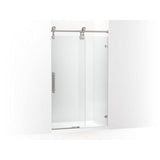 Kohler - ArtifactsE 80-7/8'' H sliding shower door with 3/8''-thick glass - Vibrant Brushed Nickel