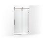 Kohler - ArtifactsE 80-7/8'' H sliding shower door with 3/8''-thick glass - Vibrant Brushed Nickel