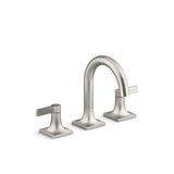 Kohler - Venza Widespread bathroom sink faucet, 0.5 gpm - Vibrant Brushed Nickel