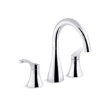 Kohler - Simplice Deck-mount bath faucet trim - Polished Chrome