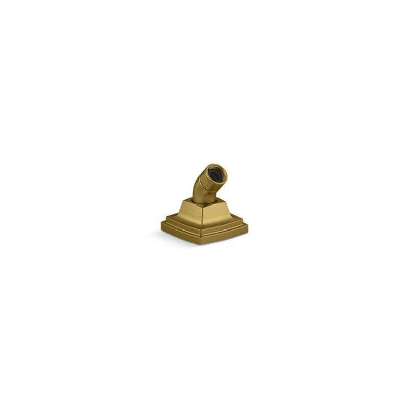 Kohler - Riff Deck-mount handshower holder with hose - Vibrant Brushed Moderne Brass
