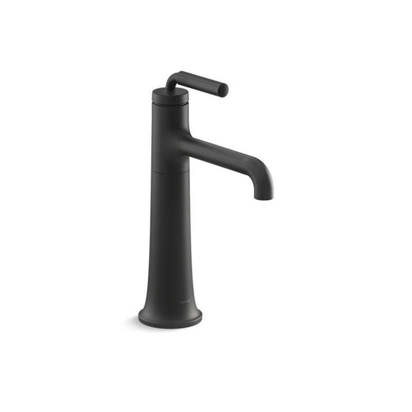 Kohler - ToneE Tall single-handle bathroom sink faucet, 1.0 gpm - Matte Black