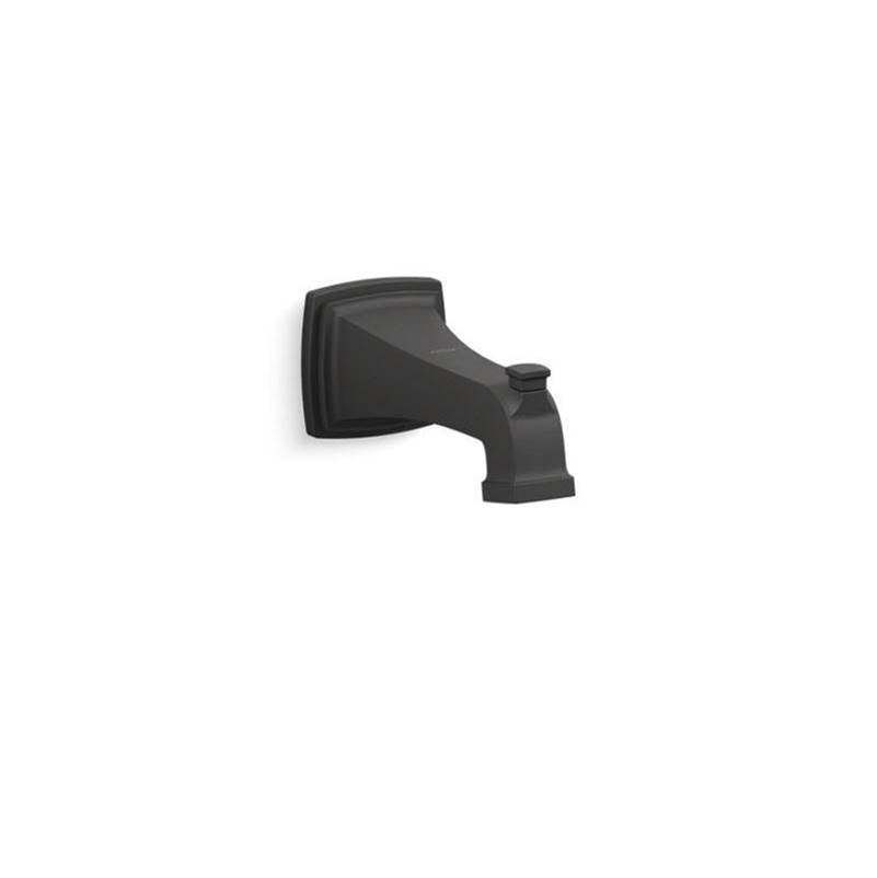 Kohler - Riff Wall-mount bath spout with diverter - Matte Black