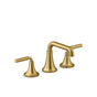 Kohler - ToneE Widespread bathroom sink faucet, 0.5 gpm - Vibrant Brushed Moderne Brass