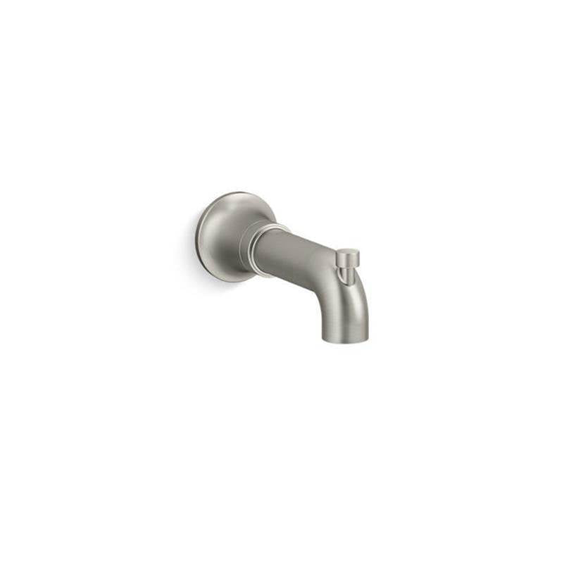 Kohler - ToneE Wall-mount bath spout with diverter - Vibrant Brushed Nickel
