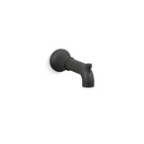 Kohler - ToneE Wall-mount bath spout with diverter - Matte Black