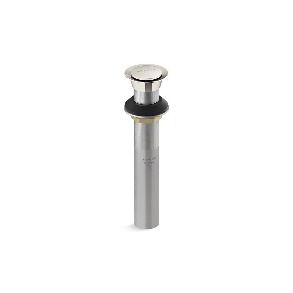 Kohler - Clicker drain without overflow - Vibrant Polished Nickel