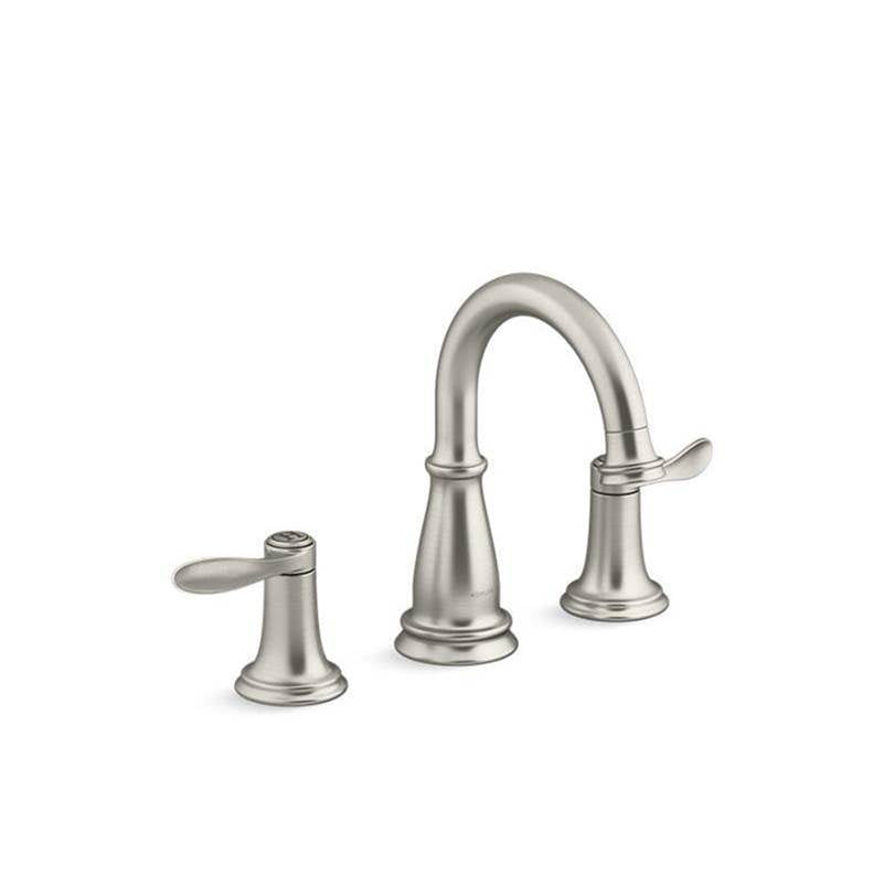 Kohler - Bellera Widespread bathroom sink faucet, 0.5 gpm - Vibrant Brushed Nickel