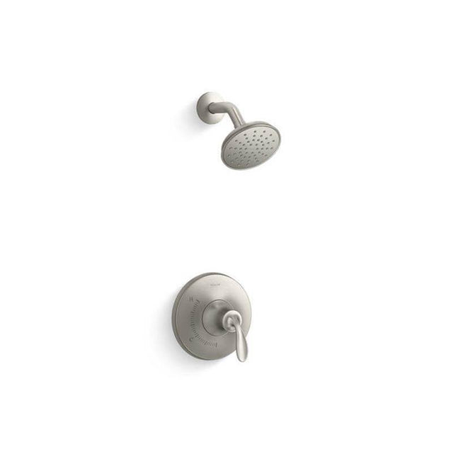 Kohler - Bellera Rite-Temp shower trim kit, 1.75 gpm - Vibrant Brushed Nickel
