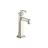 Kohler - Riff Tall single-handle bathroom sink faucet, 1.0 gpm - Vibrant Polished Nickel