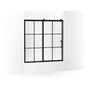Kohler - Rely 62-1/2'' H sliding bath door with 3/8''-thick glass - Matte Black