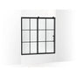 Kohler - Rely 62-1/2'' H sliding bath door with 3/8''-thick glass - Matte Black