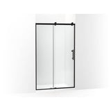 Kohler - Rely 77'' H sliding shower door with 3/8''-thick glass - Matte Black