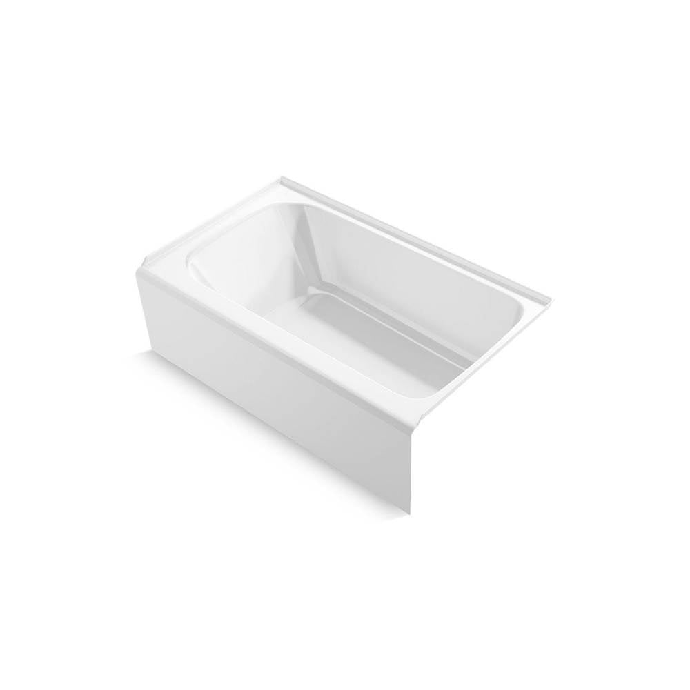 Kohler - AvecE 60'' x 36'' alcove bath, right drain - White