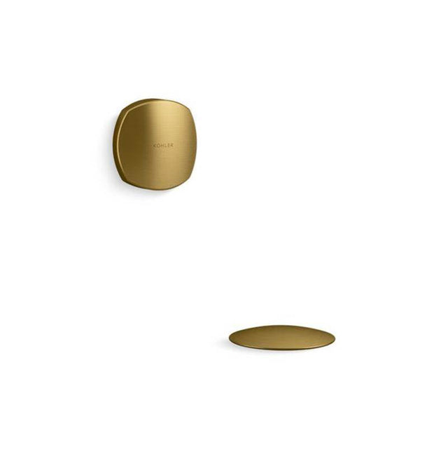 Kohler - PerfectFillE Bath drain trim kit - Vibrant Brushed Moderne Brass