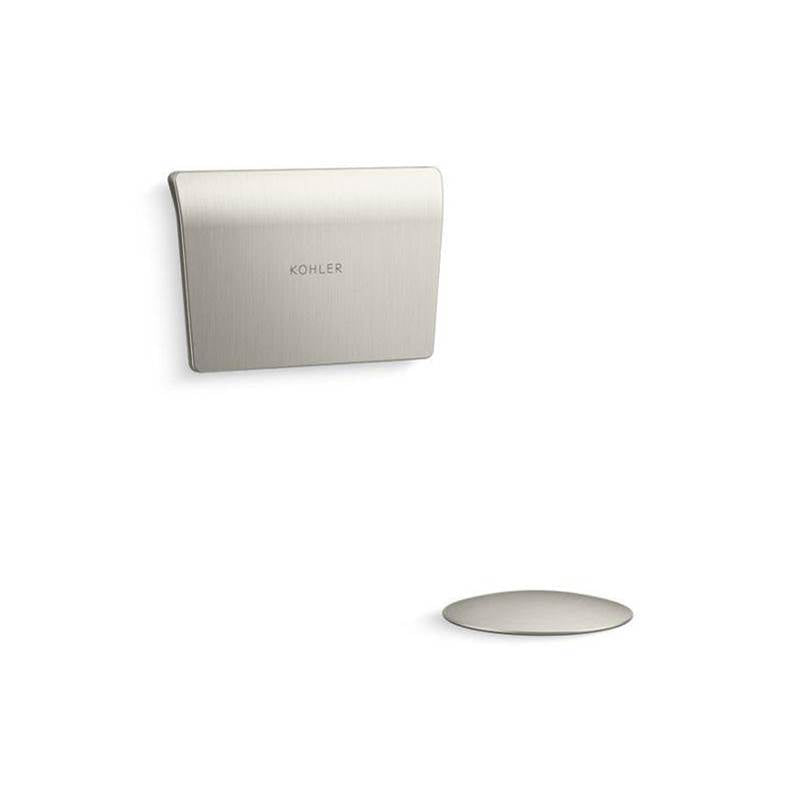 Kohler - PerfectFillE Drain trim kit for Tea-for-Two baths - Vibrant Brushed Nickel