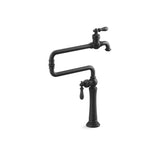 Kohler - Artifacts Deck-mount pot filler - Matte Black