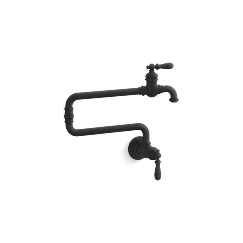 Kohler - Artifacts Wall-mount pot filler - Matte Black