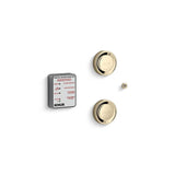 Kohler - Invigoration Series Tandem digital steam adapter kit - Vibrant French Gold