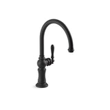 Kohler - Artifacts Single-handle kitchen sink faucet - Matte Black